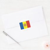 Sticker Rond Andorre (Enveloppe)