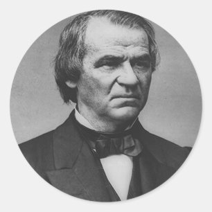Sticker Rond Andrew Johnson 17