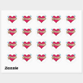 Sticker Rond Andrew - T-shirts et cadeaux personnalisés en tato (Feuille)