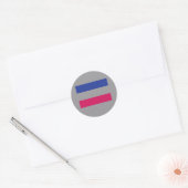 Sticker Rond Androgyne (Enveloppe)
