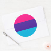 Sticker Rond Androgyne (Enveloppe)