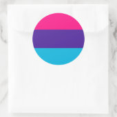 Sticker Rond Androgyne (Sac)
