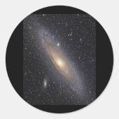 Sticker Rond Andromeda Galaxy (Devant)