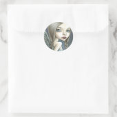 Sticker Rond ange (Sac)