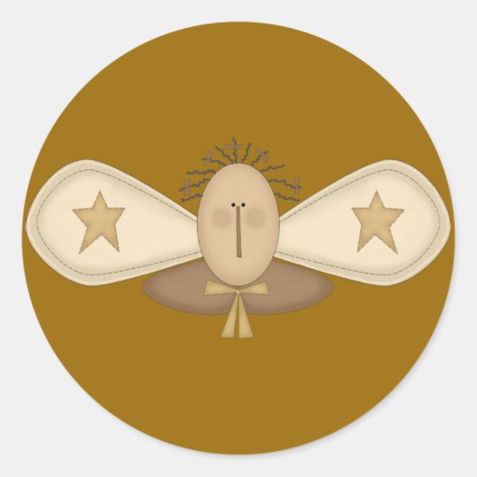 Sticker Rond ange7 (Devant)