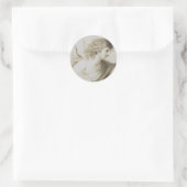 Sticker Rond ange chrétien par Francesco Bartolozzi (Sac)