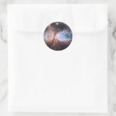 Sticker Rond Ange de neige Hubble (Sac)