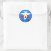 Sticker Rond Ange du Souvenir (Sac)