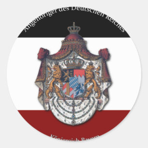 Sticker Rond Angehöriger des Deutschen Reiches