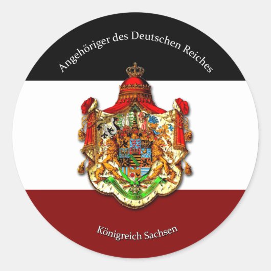 Sticker Rond Angehöriger des Deutschen Reiches (Devant)