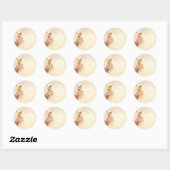 Sticker Rond Angel (Feuille)