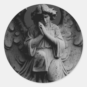 Sticker Rond Angel