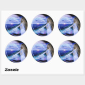 Sticker Rond Angel (Feuille)
