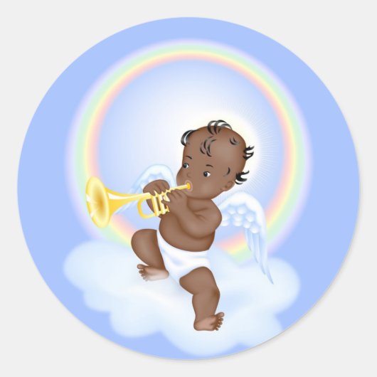 Sticker Rond Angel (Devant)