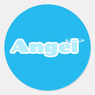 Sticker Rond Angel