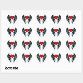 Sticker Rond Angel (Feuille)