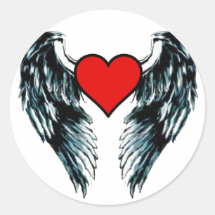 Sticker Rond Angel