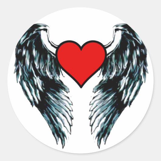 Sticker Rond Angel (Devant)