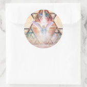 Sticker Rond Angel Heart (Sac)