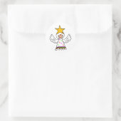 Sticker Rond Angel Kid (Sac)