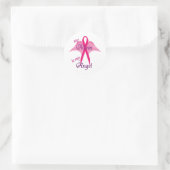 Sticker Rond Angel Maman (Sac)