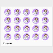 Sticker Rond Angel Miracles (Feuille)