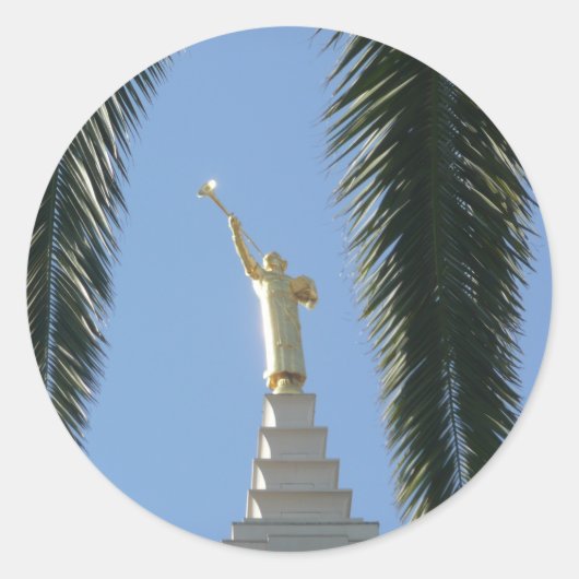 Sticker Rond Angel Moroni (Devant)