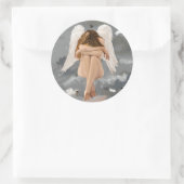 Sticker Rond Angel Repose (Sac)