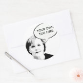 Sticker Rond Angela Merkel — Leader international -.png (Enveloppe)