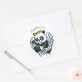 Sticker Rond angelbear007 design (Enveloppe)