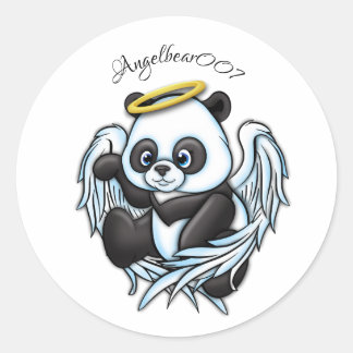 Sticker Rond angelbear007 design