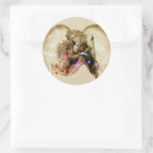 Sticker Rond Angélique (Sac)