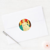 Sticker Rond Angelique (Enveloppe)