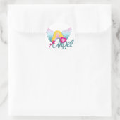 Sticker Rond Angels Love (Sac)