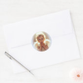 Sticker Rond Anges bébés (Enveloppe)