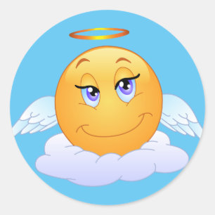 Sticker Rond Angle sur le nuage