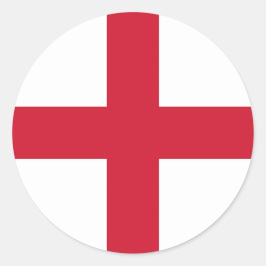 STICKER ROND ANGLETERRE (Devant)