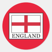 Sticker Rond Angleterre (Devant)