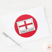 Sticker Rond Angleterre (Enveloppe)
