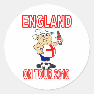 Sticker Rond ANGLETERRE En tournée