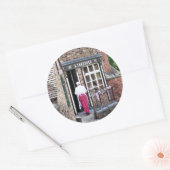 STICKER ROND ANGLETERRE VICTORIENNE (Enveloppe)