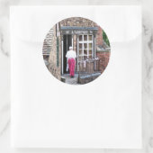 STICKER ROND ANGLETERRE VICTORIENNE (Sac)
