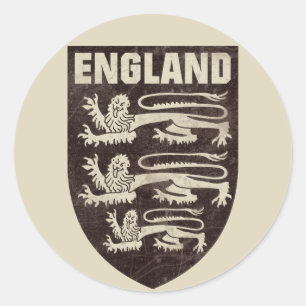 Sticker Rond Angleterre vintage