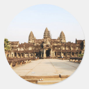 Sticker Rond Angor Wat