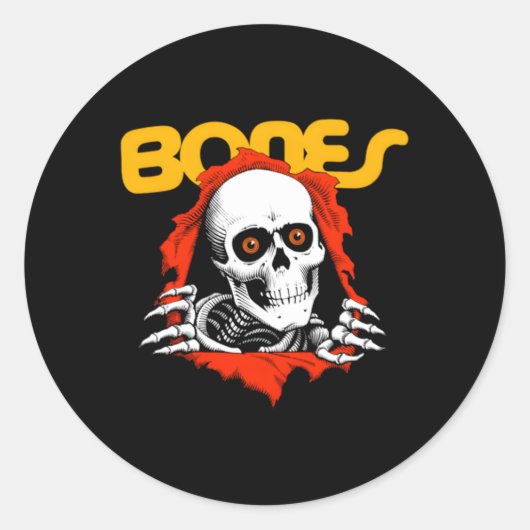 Sticker Rond Animal Chin L'Avez-Vous Vu (Devant)