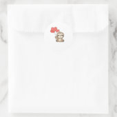 Sticker Rond Animal préféré de Sloth Cute (Sac)