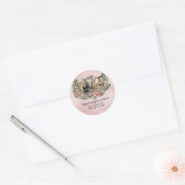 Sticker Rond Animals Tropical Safari Return Address Seal (Enveloppe)
