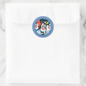 Sticker Rond Animaniacs | Warner Siblings Circle Graphic (Sac)
