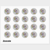Sticker Rond Animated (Feuille)