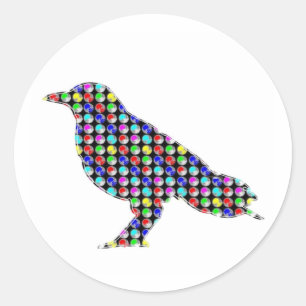 Sticker Rond Animaux Animaux Zoo Enfants S'AMUSER Jungle NavinJ